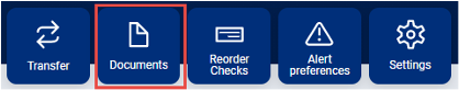select documents tabs